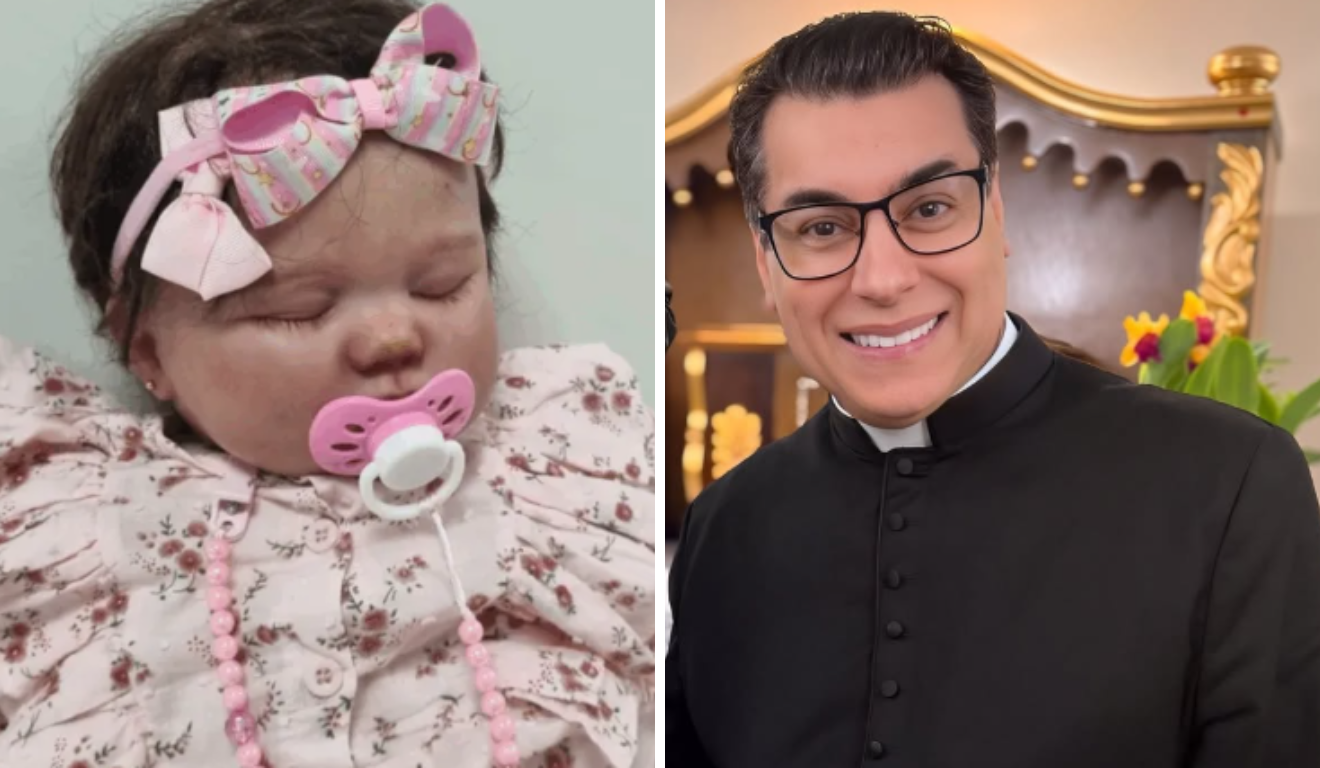 Padre fala sobre bebê reborn