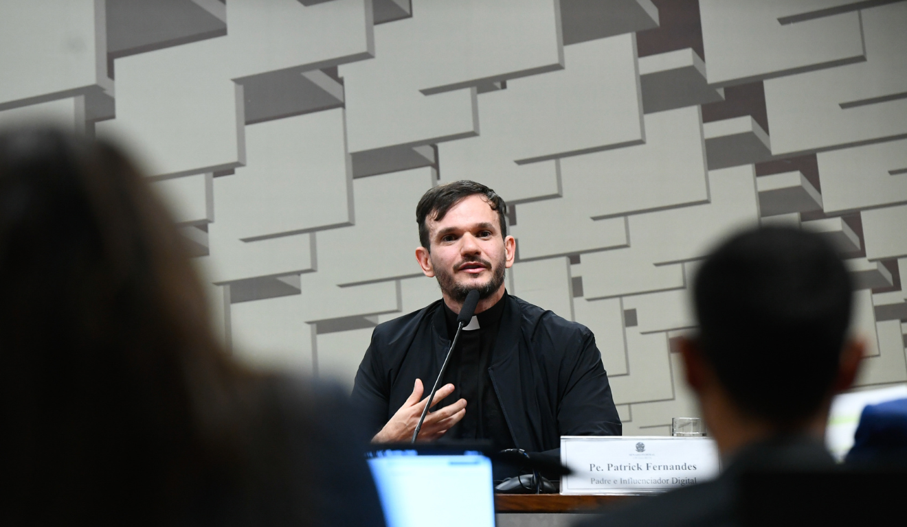 Padre Patrick na CPI das Bets