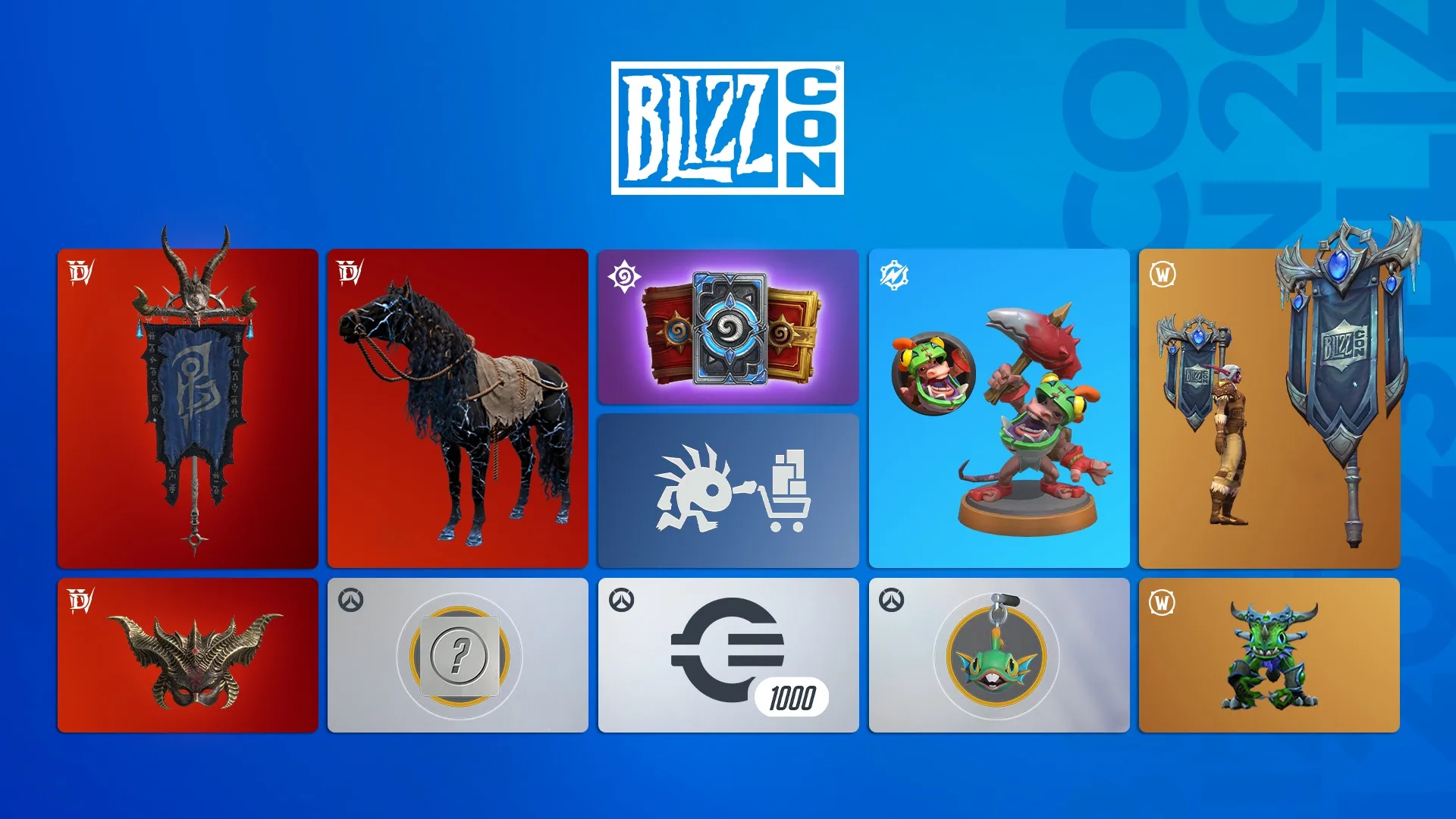 Colecionáveis BlizzCon