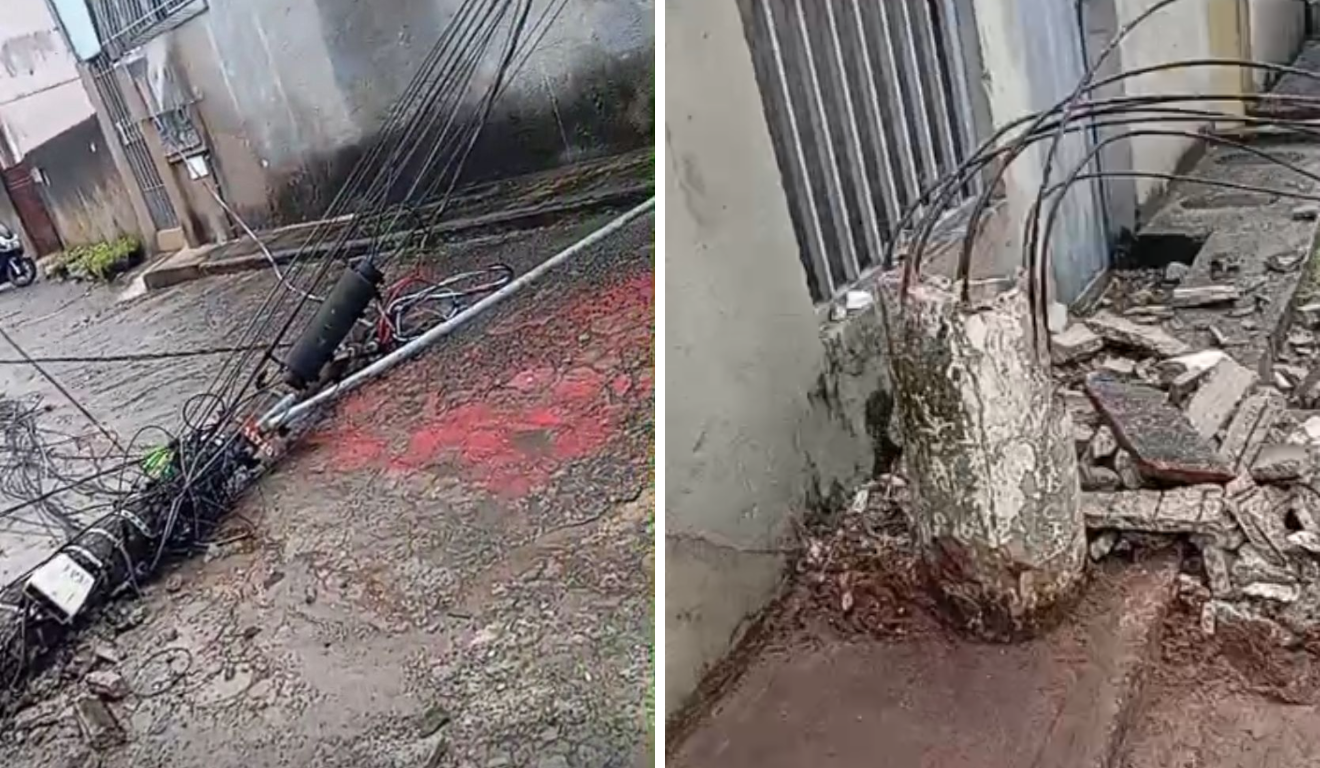 Poste cai Vila Velha