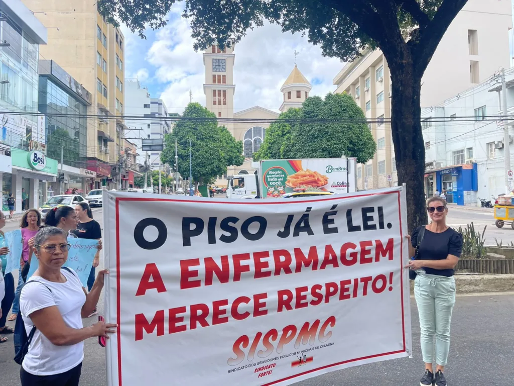 protesto enfermagem