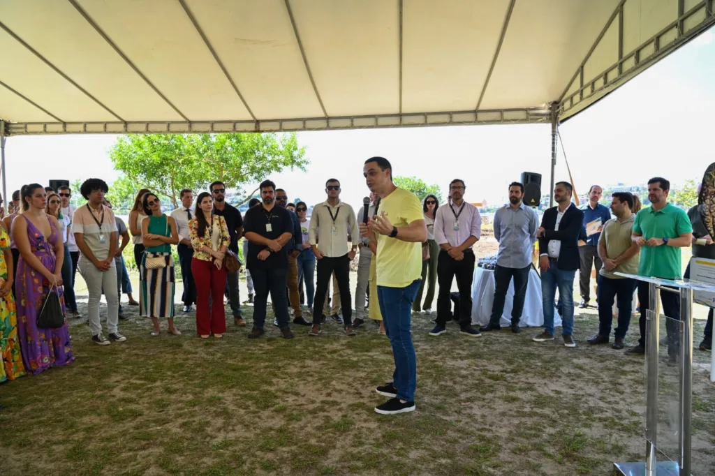 Evento de recuperação da restinga