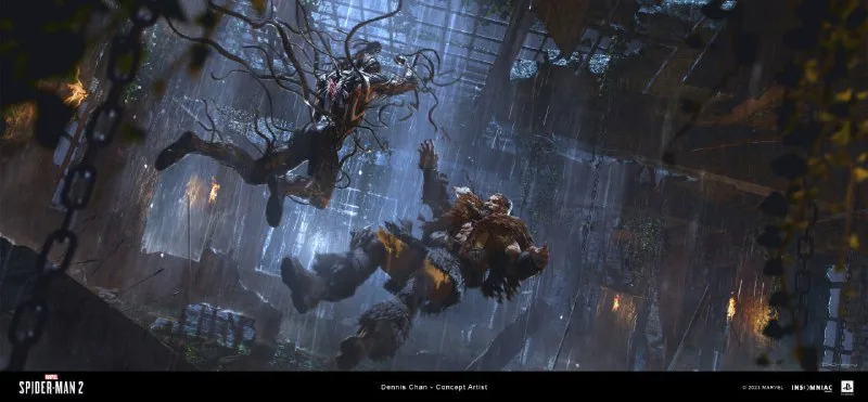 Spider-man 2 Artes Conteituais