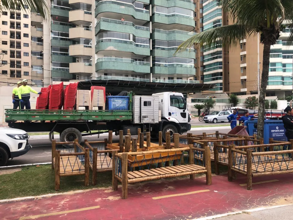 Quiosque é interditado em Vila Velha