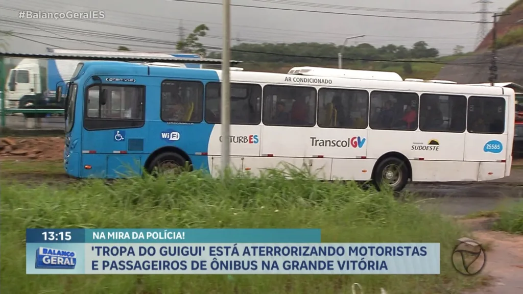 Polícia investiga gangue que assalta ônibus na Serra