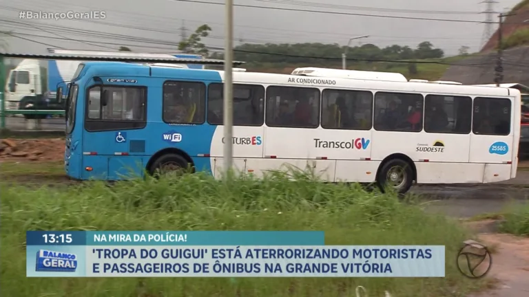Polícia investiga gangue que assalta ônibus na Serra