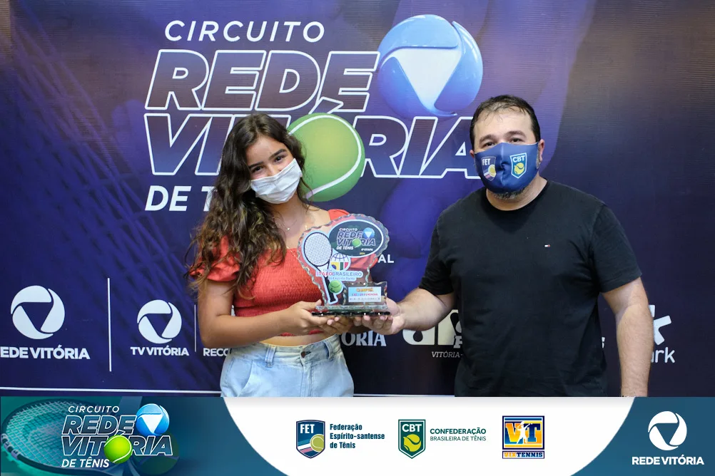 Premiação Circuito TV Vitória de Tênis