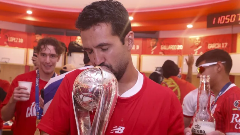 Luan Garcia é campeão pelo Toluca