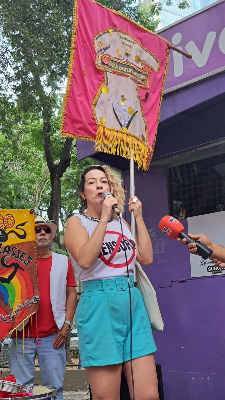 Bloco Centro Protesto