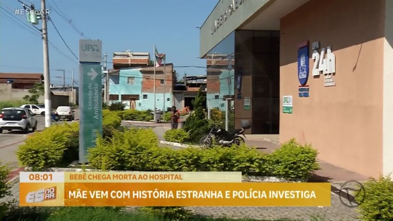 Criança morre após agressões e pais são detidos em Vila Velha