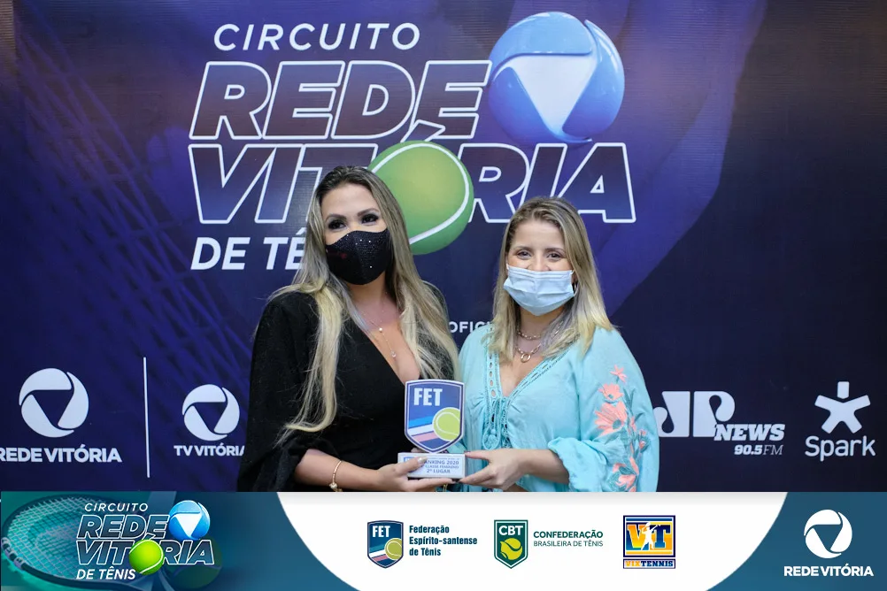 Premiação Circuito TV Vitória de Tênis