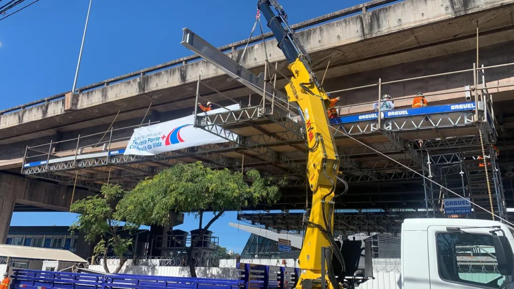 Obras terceira ponte