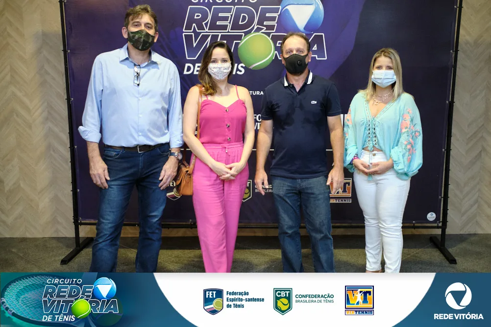 Premiação Circuito TV Vitória de Tênis