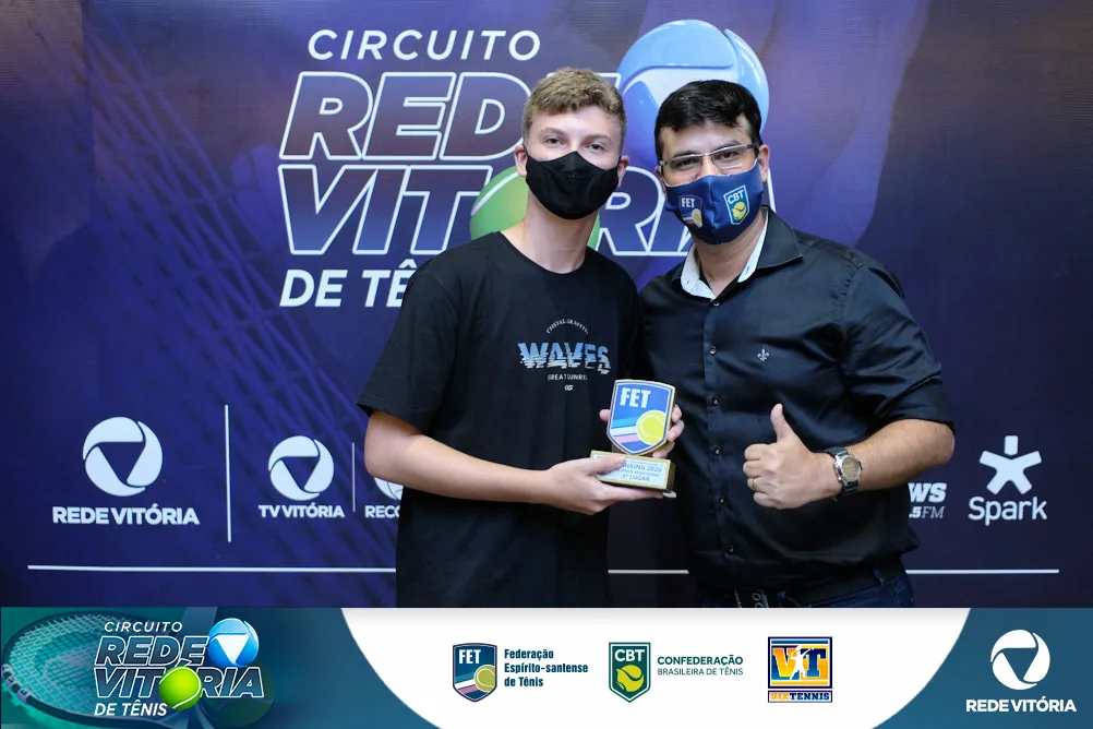 Premiação Circuito TV Vitória de Tênis