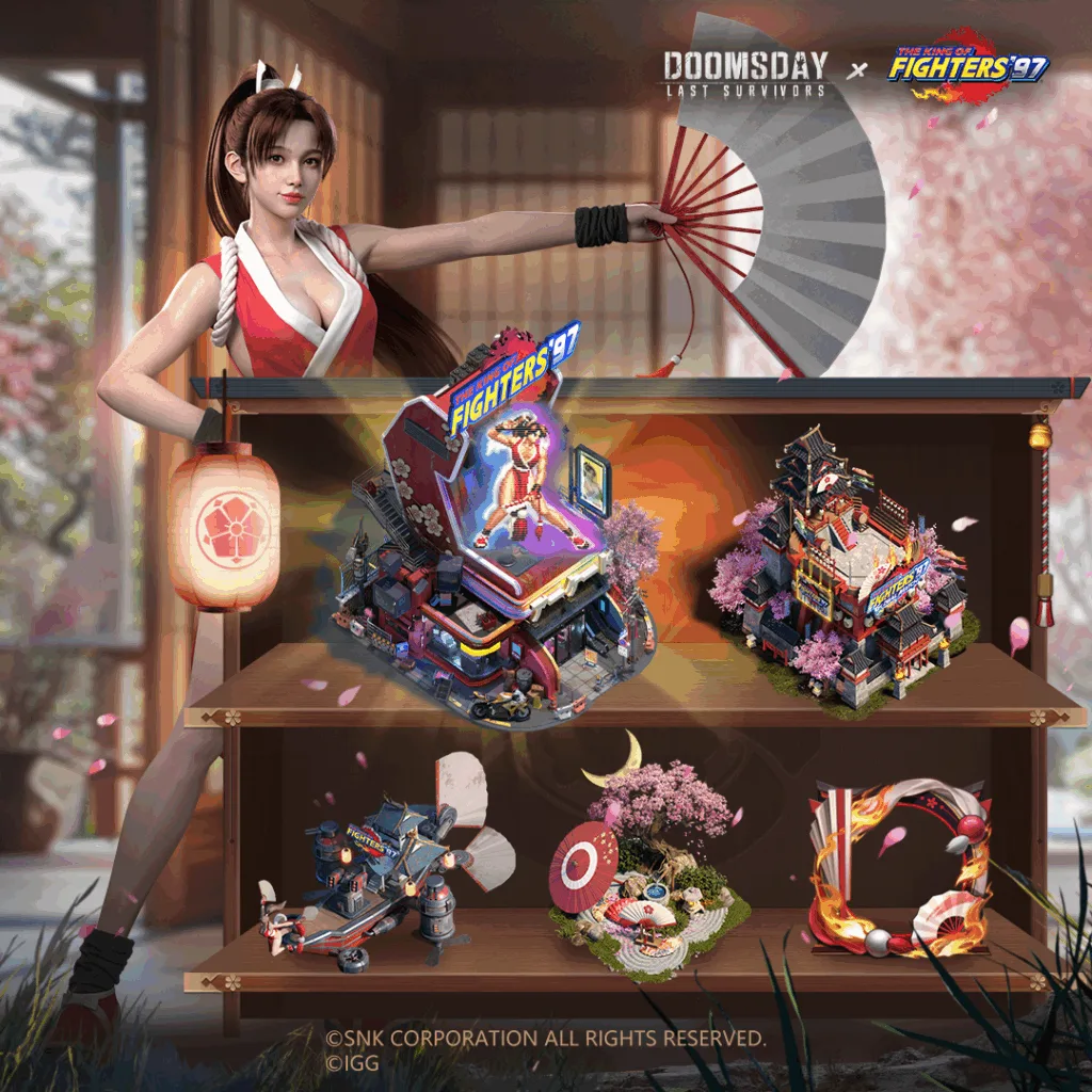 Mai Shiranui enfrenta o apocalipse zumbi em Doomsday Last Survivors