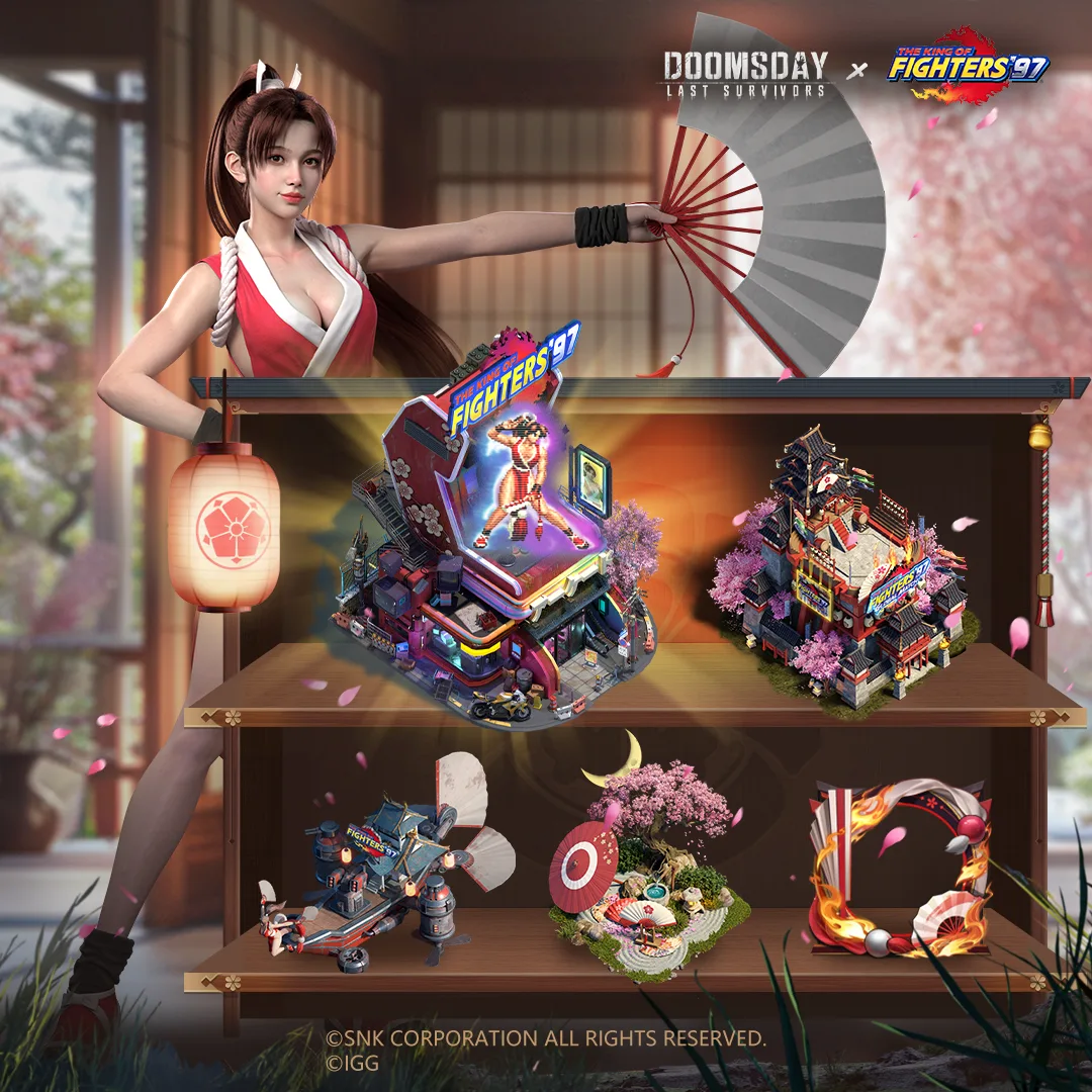 Mai Shiranui enfrenta o apocalipse zumbi em Doomsday Last Survivors