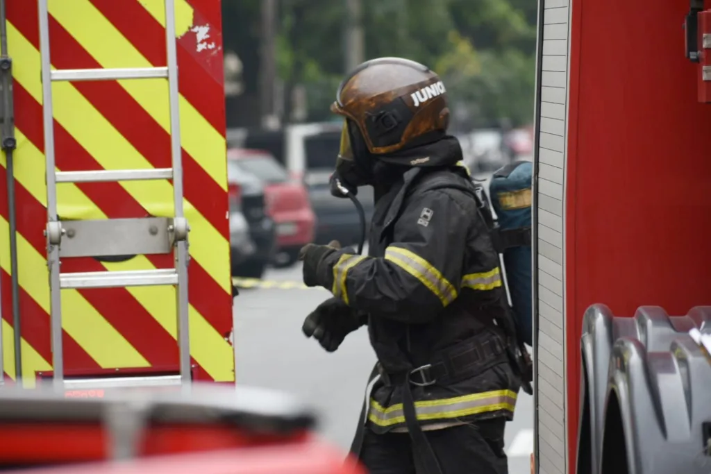 Incêndio no Centro de Vitória