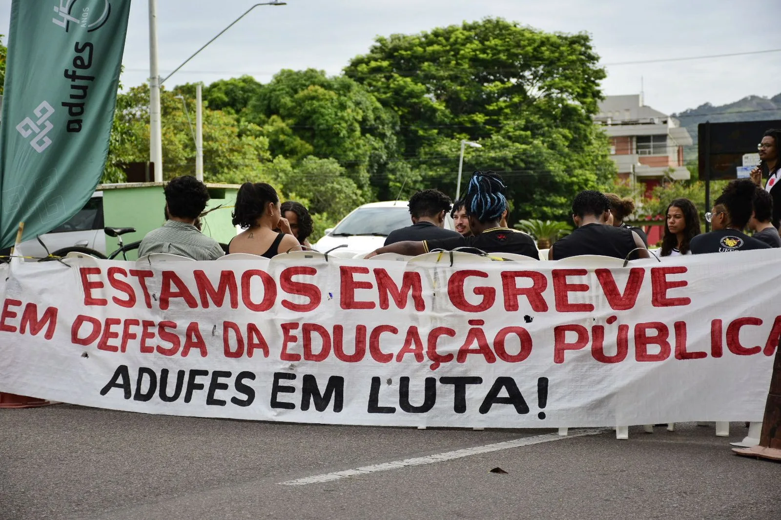 1° dia greve na UFES