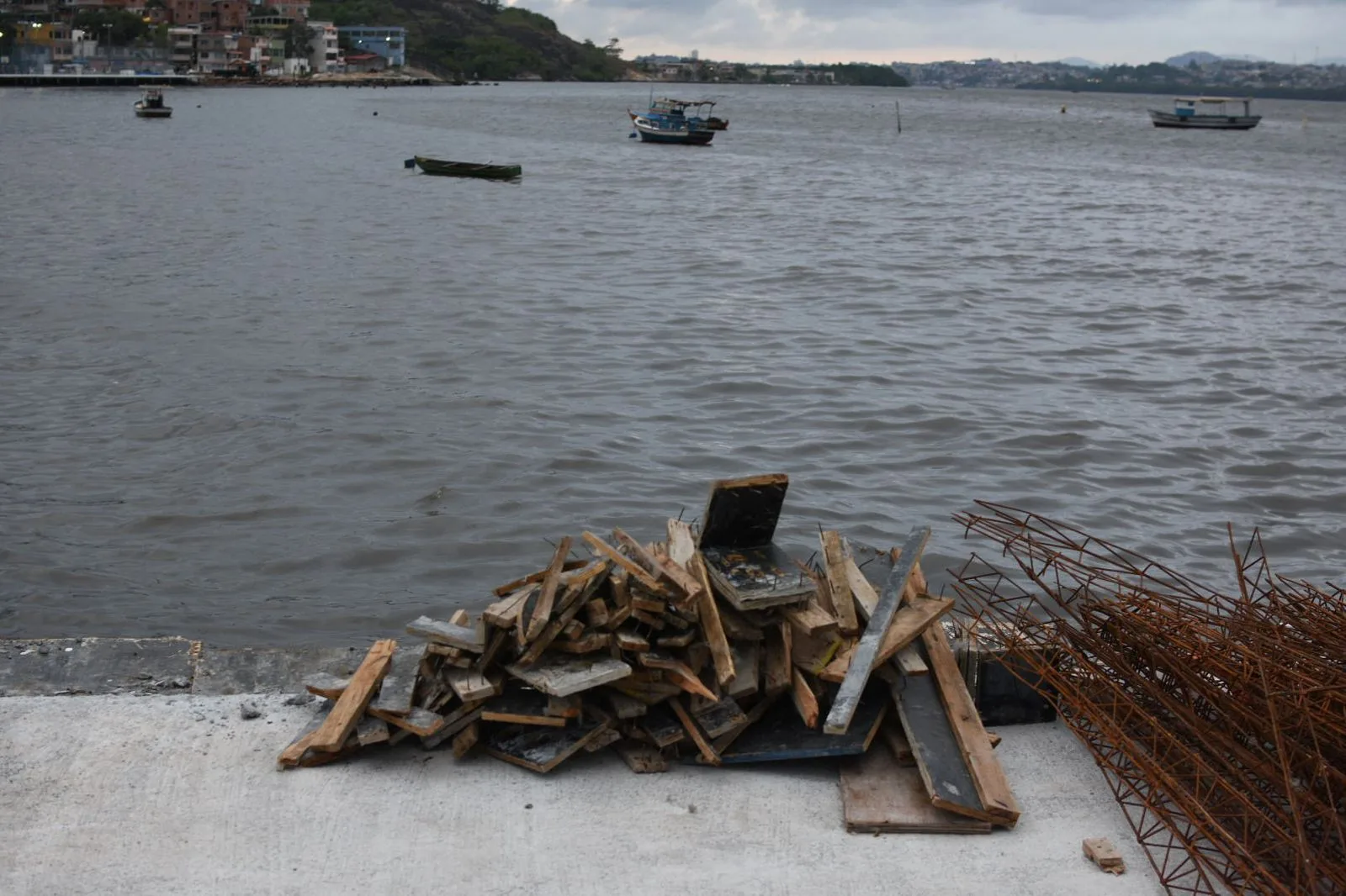 Obras orla de São Pedro