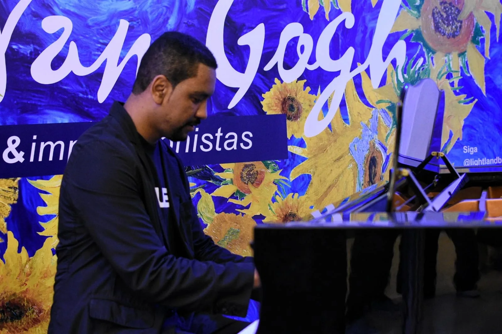 Exposição imersiva de Van Gogh