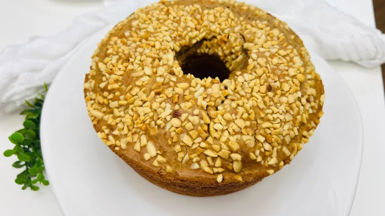 Bolo de Banana com Amendoim. Foto: Roberta Salgueiro