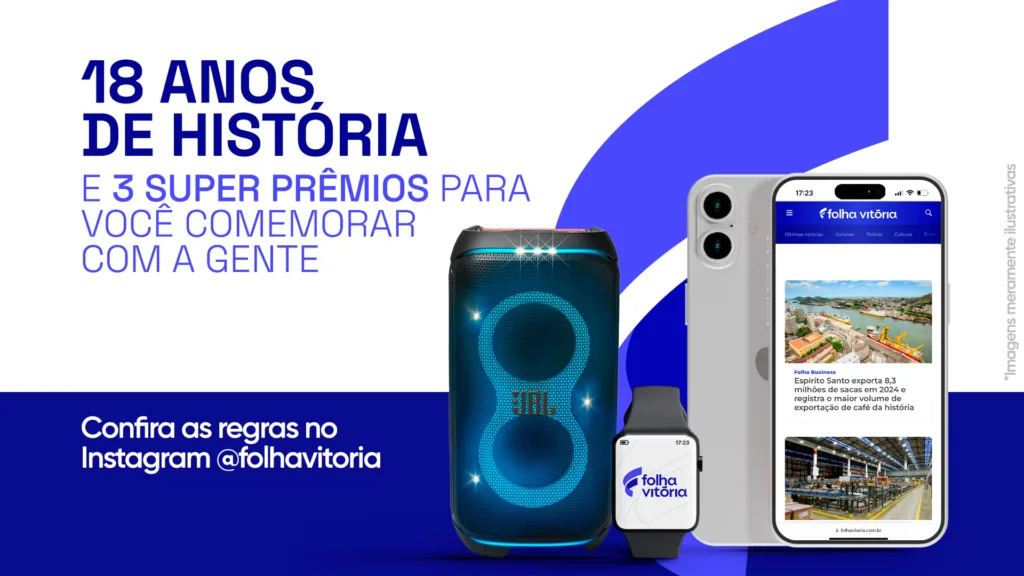 Concurso Folha Vitória: veja o segredo para ganhar um iPhone 16 Concurso Folha Vitória: veja o segredo para ganhar um iPhone 16