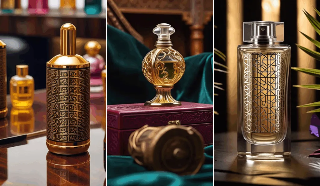 Perfumes árabes (Foto: Meta IA)