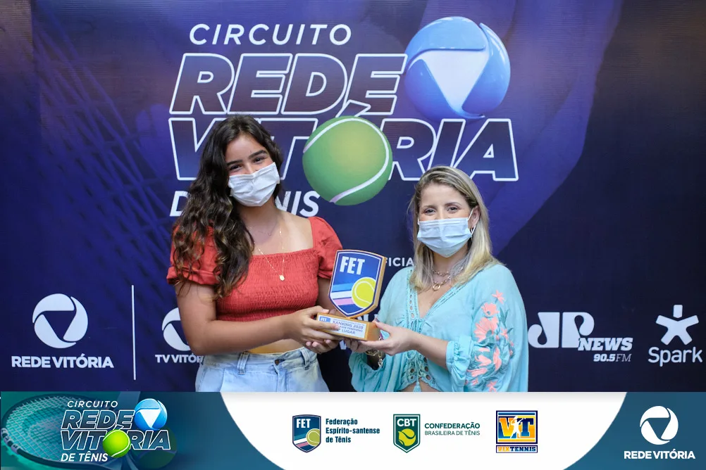 Premiação Circuito TV Vitória de Tênis