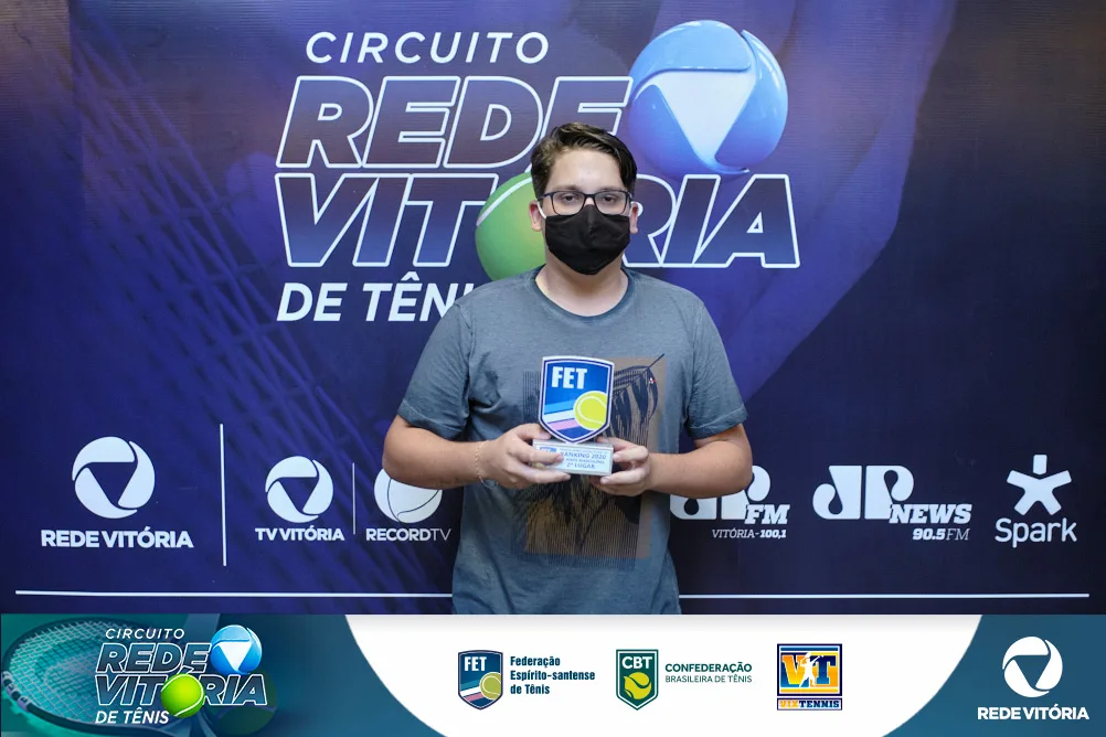 Premiação Circuito TV Vitória de Tênis
