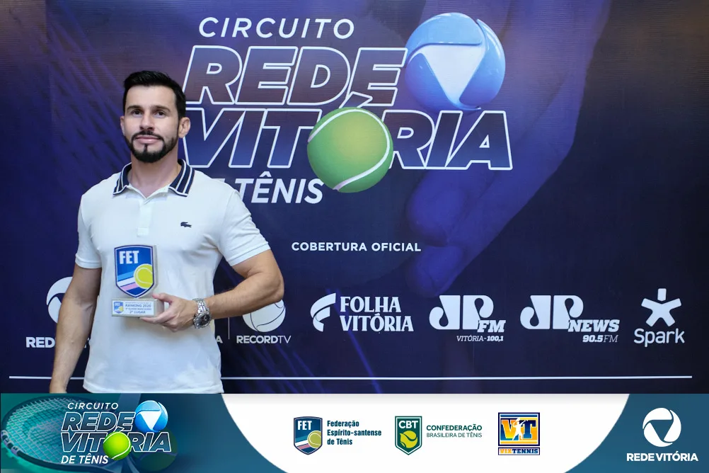 Premiação Circuito TV Vitória de Tênis