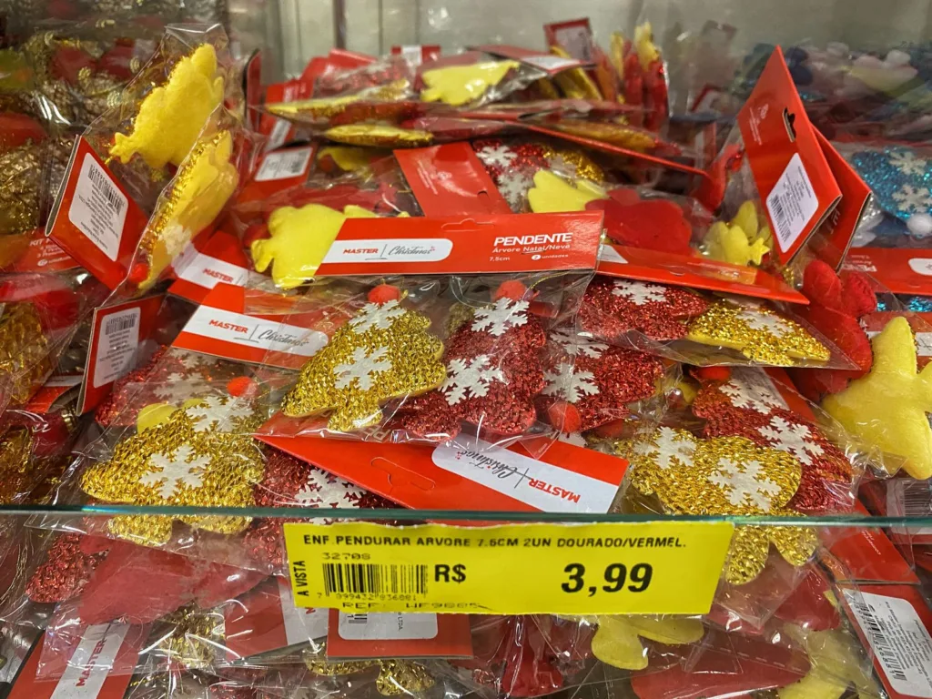 Decoração de Natal - 2023 - Preços