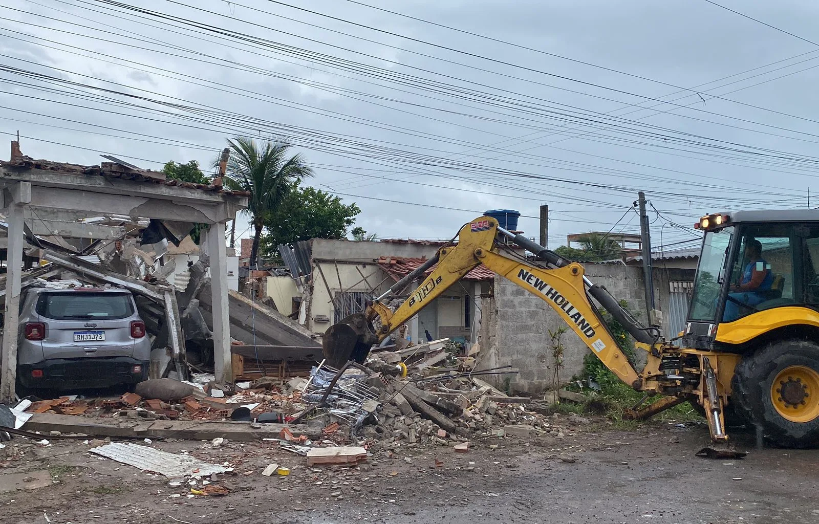 Explosão casa Vila Velha