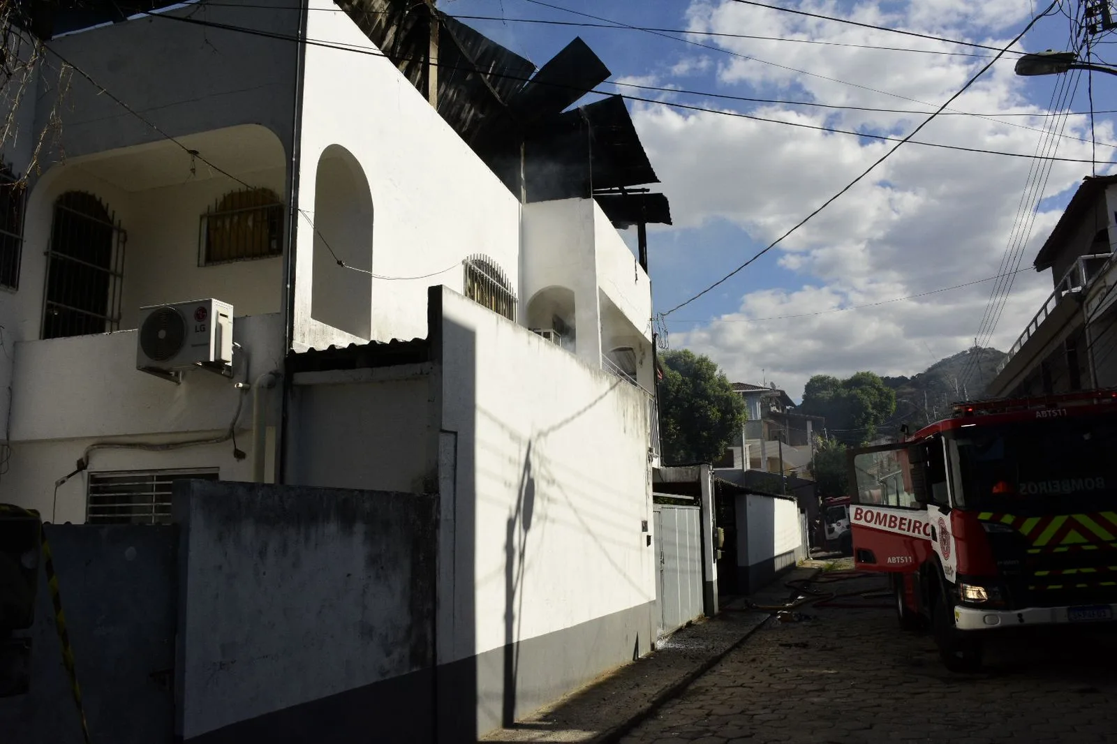 Incêndio prédio em Vitória