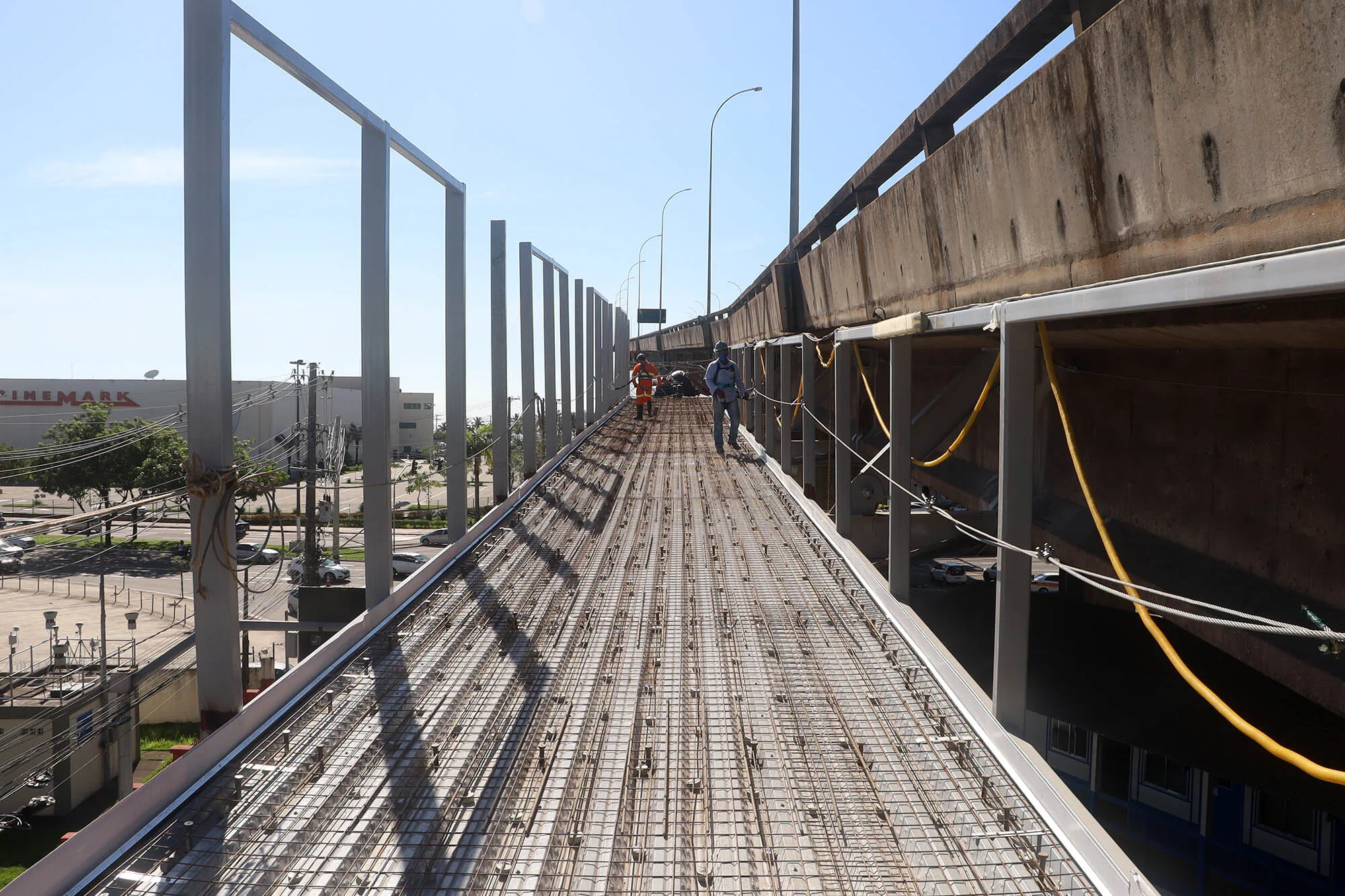 Obras na Terceira Ponte e Ciclovia