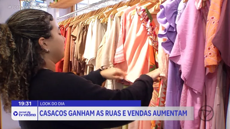 Vendas de roupas de inverno disparam com a chegada do frio