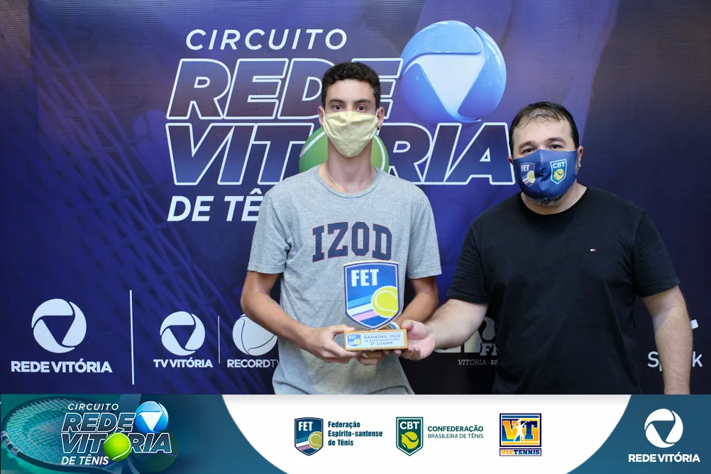 Premiação Circuito TV Vitória de Tênis