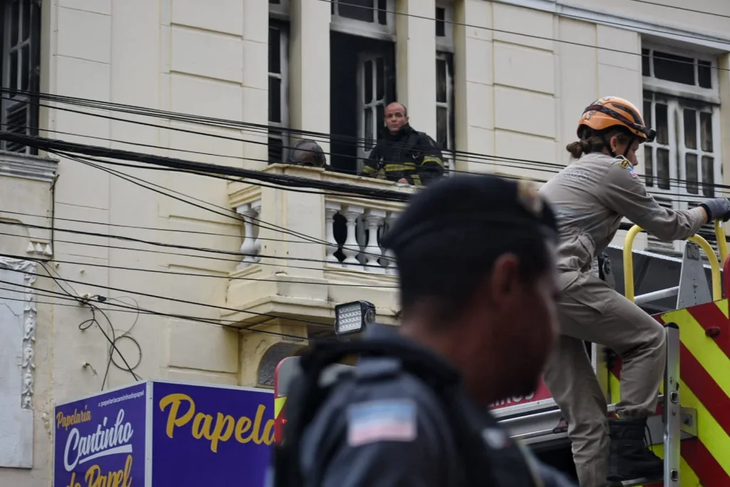 Incêndio Centro de Vitória