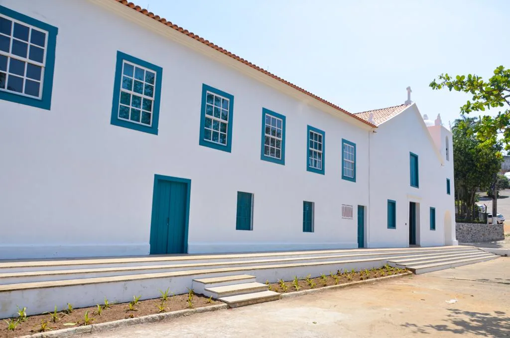 Foto mostra o Santuário de Anchieta, no Espírito Santo, após reformas de R$ 10,5 milhões