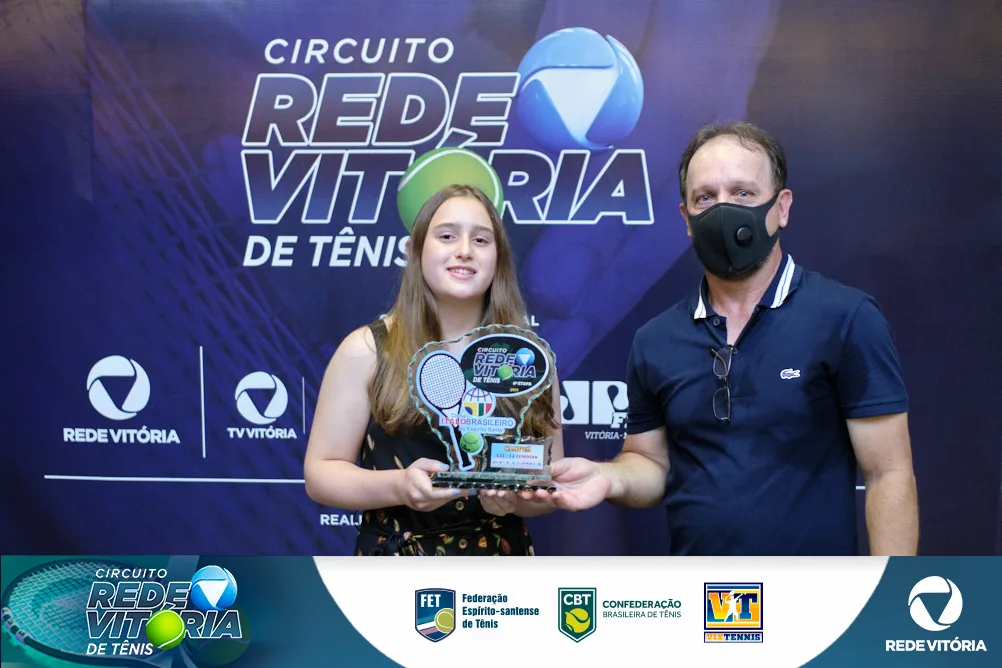 Premiação Circuito TV Vitória de Tênis