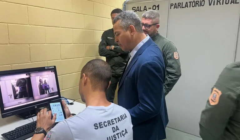 Parlatório Virtual no Centro de Detenção Provisória de Guarapari