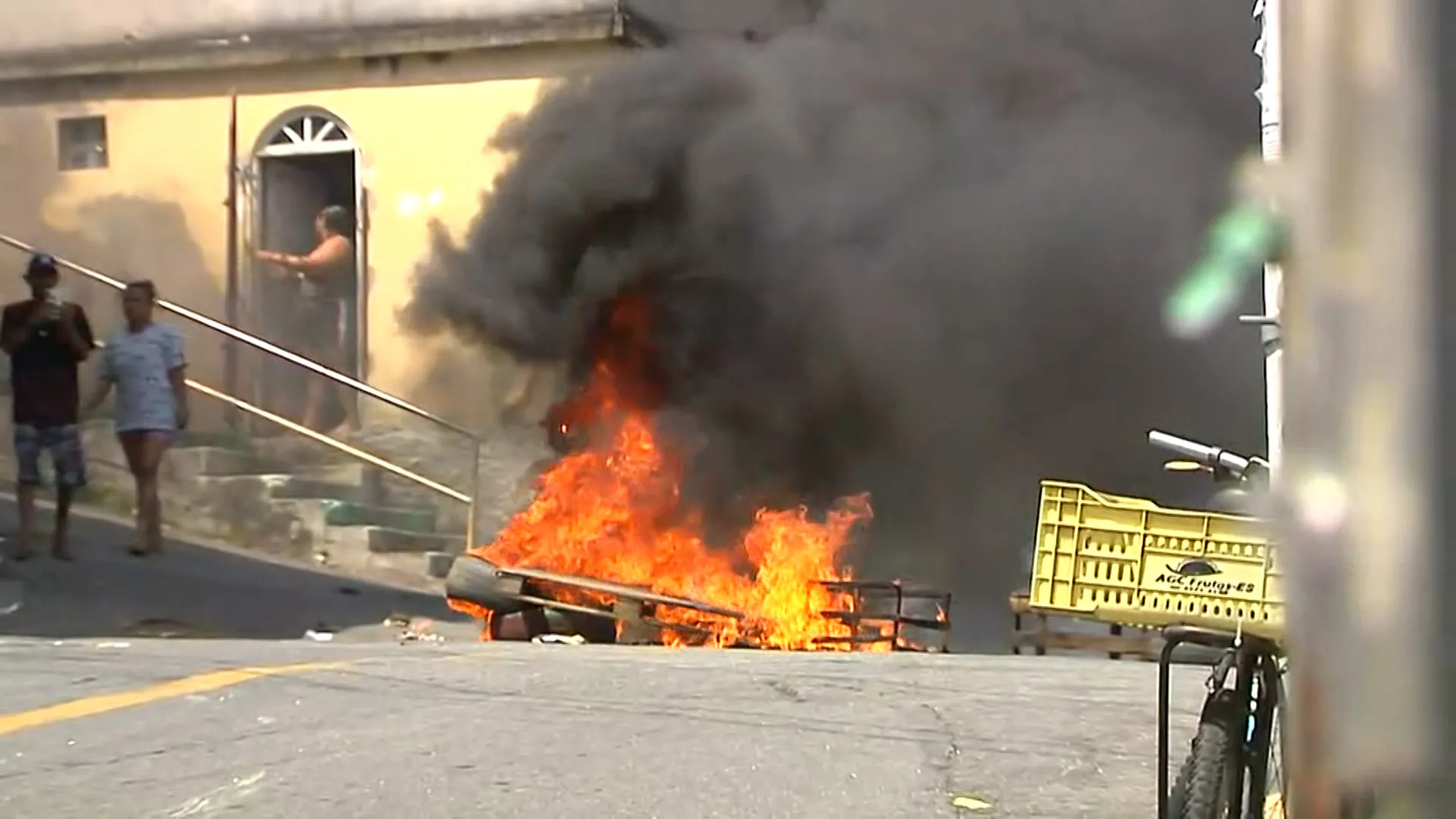 Protesto Morro do Quadro