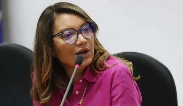 A primeira-dama Janja