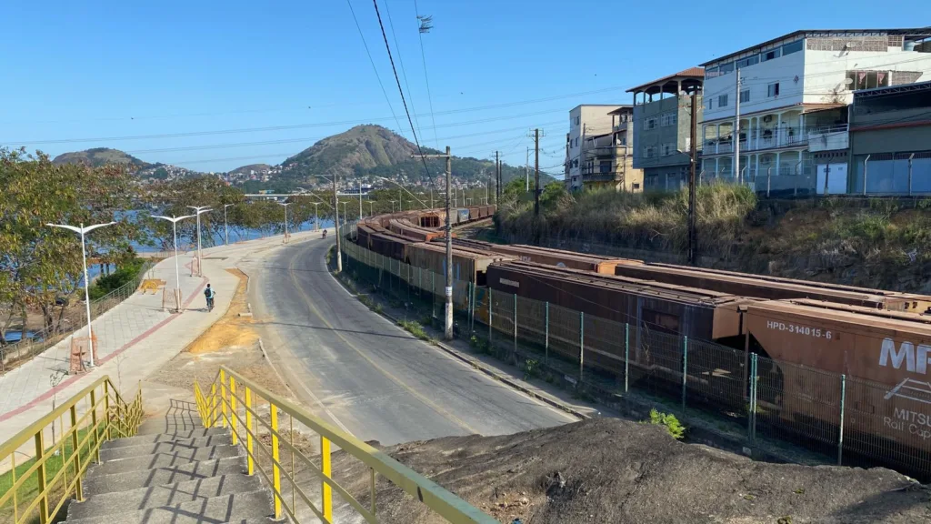 Obras da orla de Cariacica