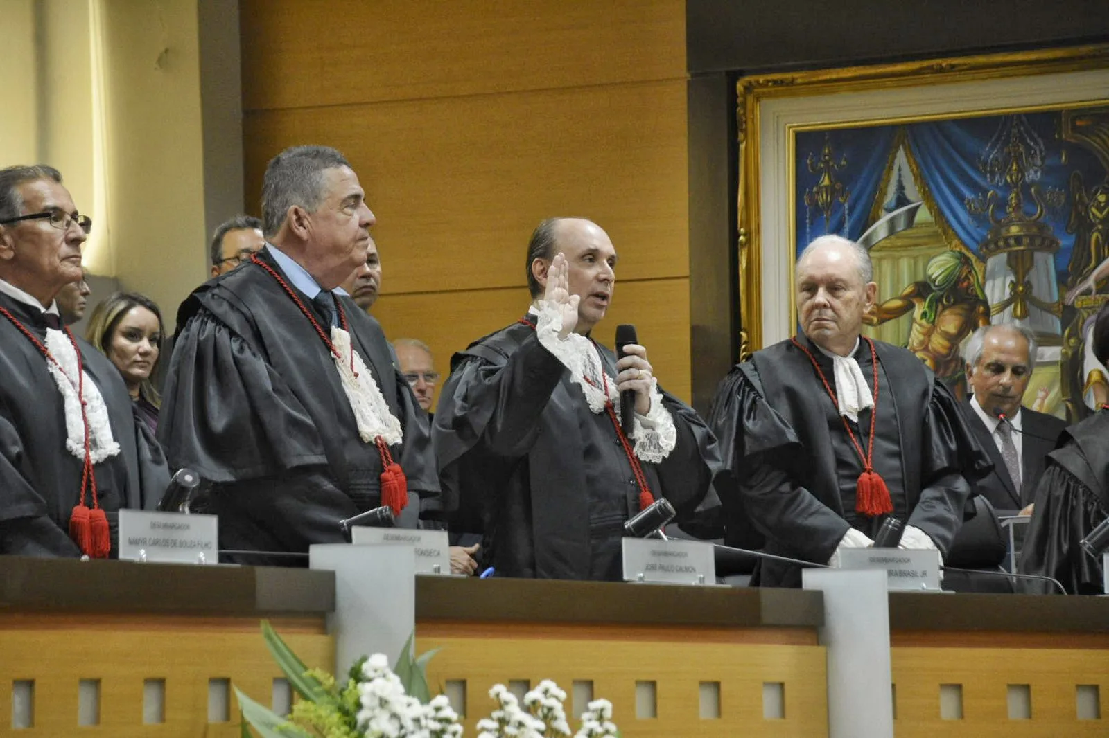 Posse da nova presidência do TJS
