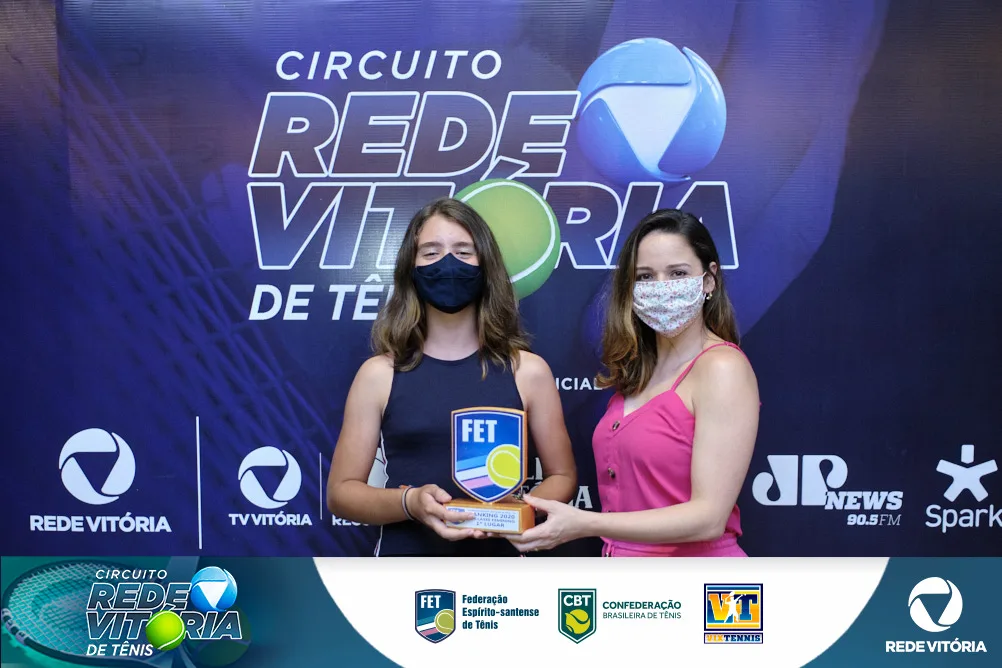 Premiação Circuito TV Vitória de Tênis