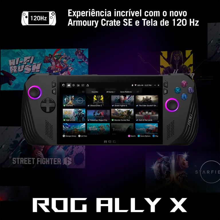 Novo ROG Ally X chega ao Brasil