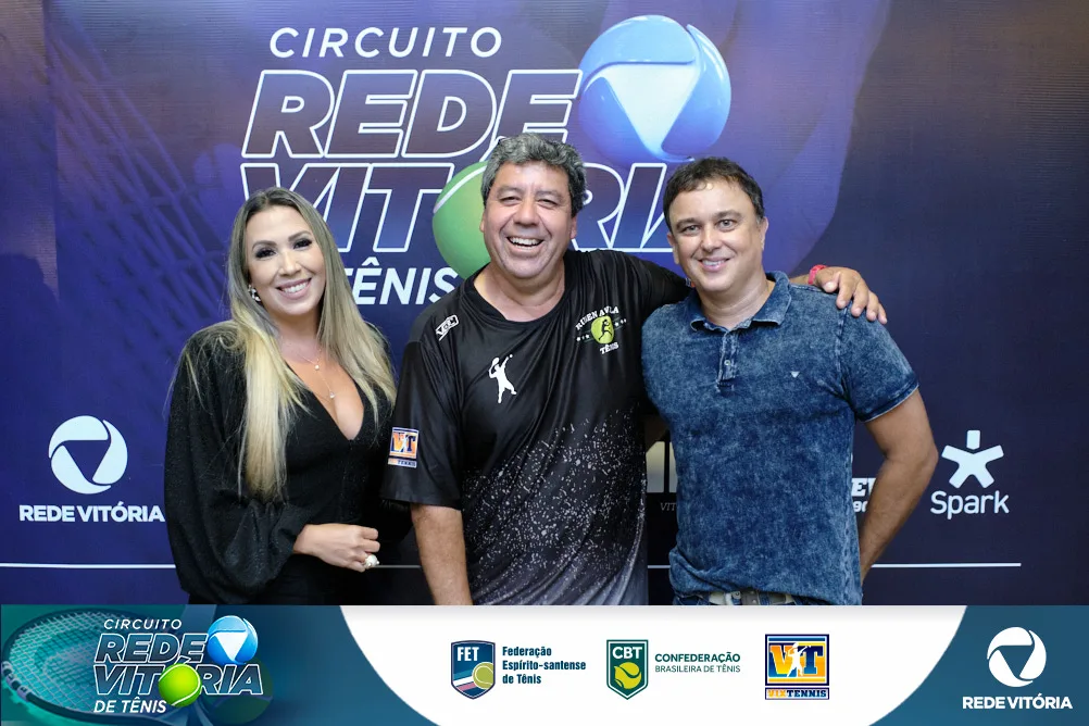Premiação Circuito TV Vitória de Tênis