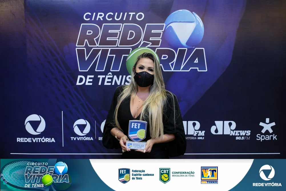 Premiação Circuito TV Vitória de Tênis