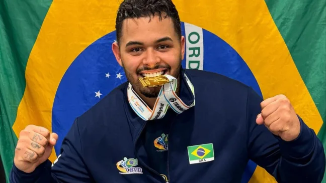 Pan-Americano de Vôlei Sentado, 2025, EUA. Thiaguinho