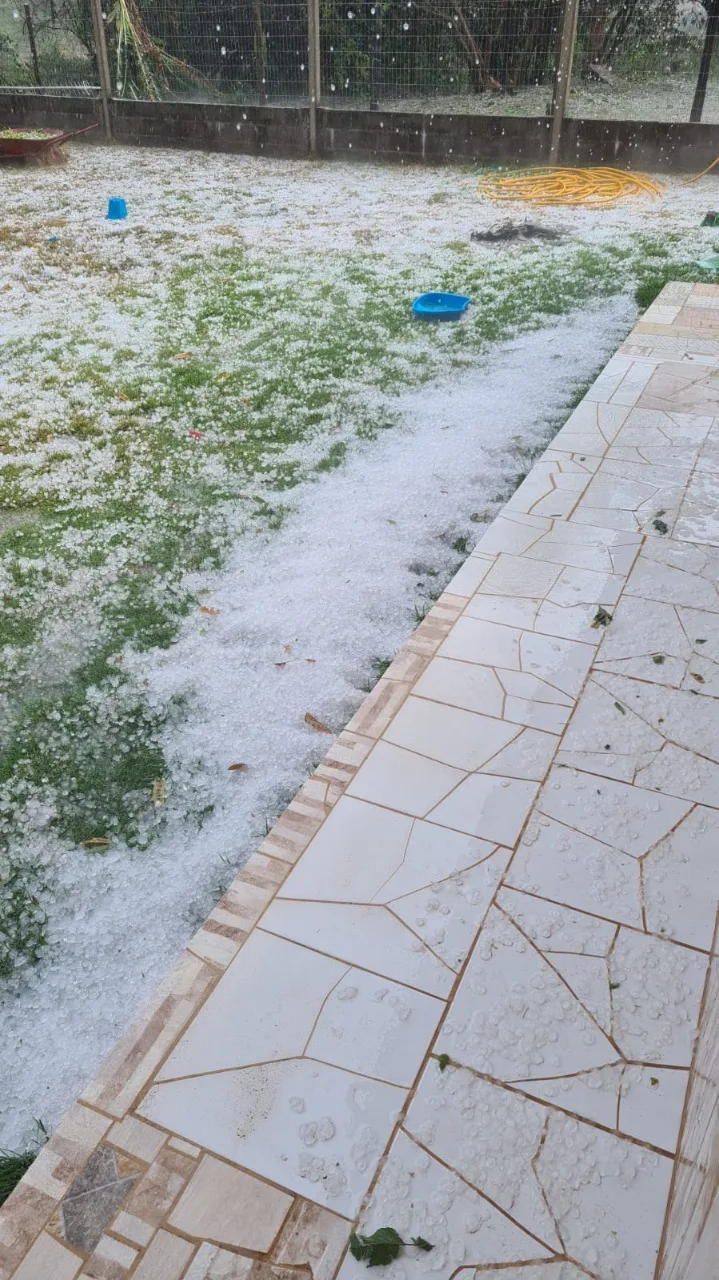 chuva de granizo em santa teresa